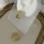 Desenli Nal Model Küpe