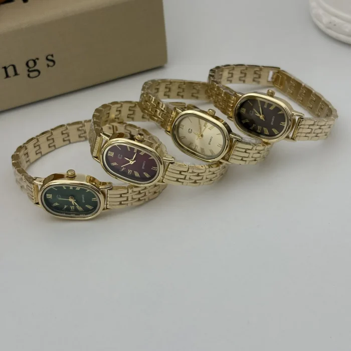 Oval Kadran Gold Saat