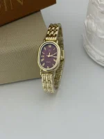 Oval Kadran Gold Saat