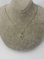 14K Kaplama Uçlu Kolye Modelleri 45 cm